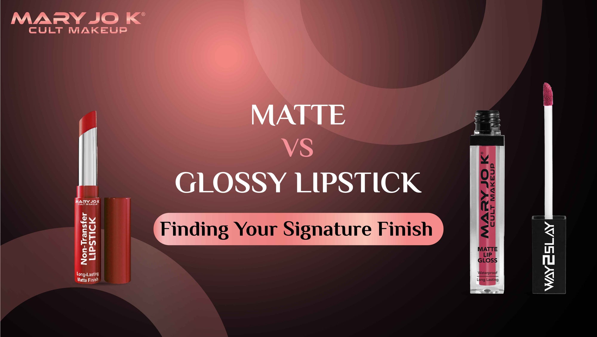 glossy or matte lipstick