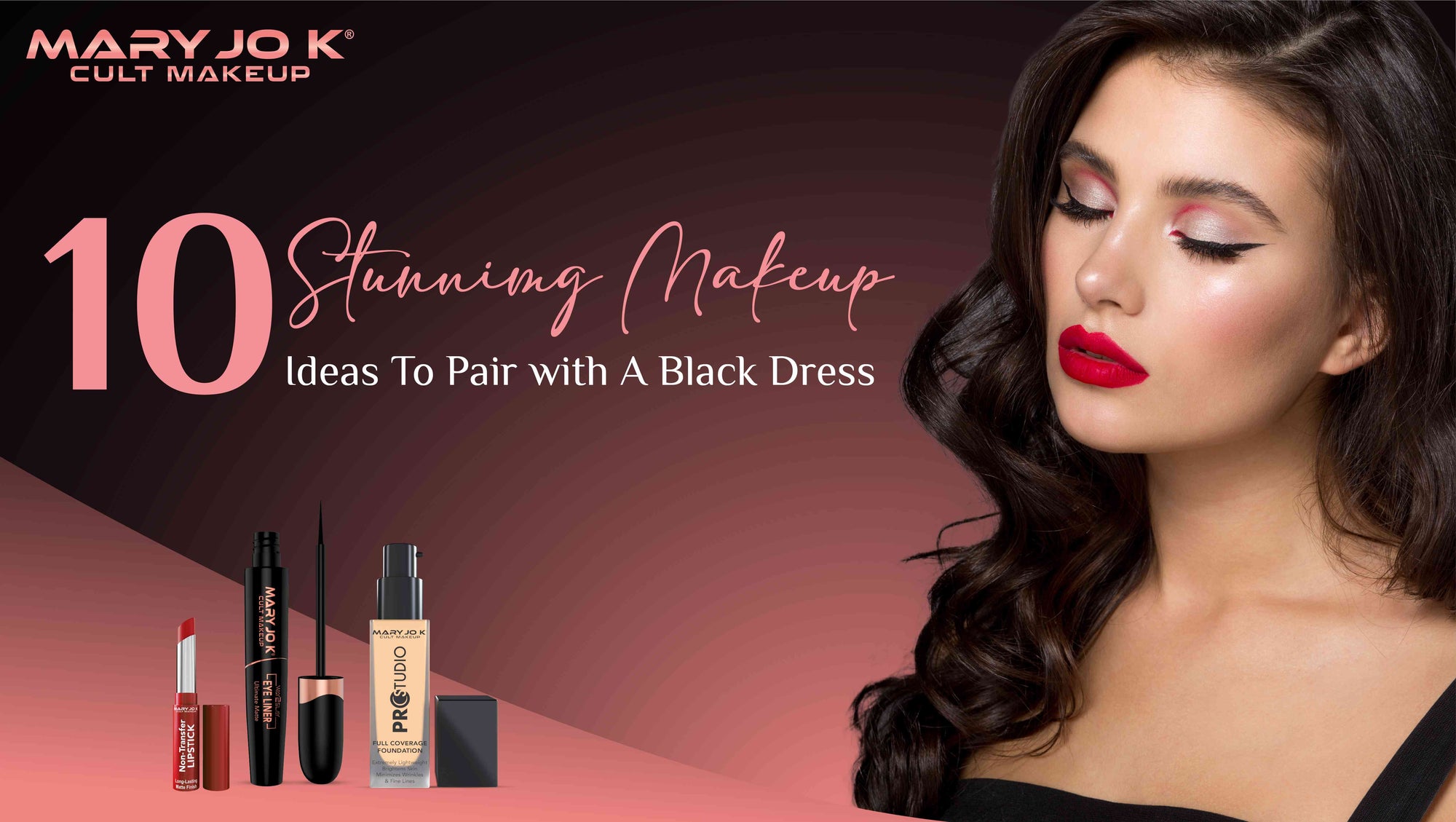 10 Stunning Makeup Ideas to Pair with a Black Dress