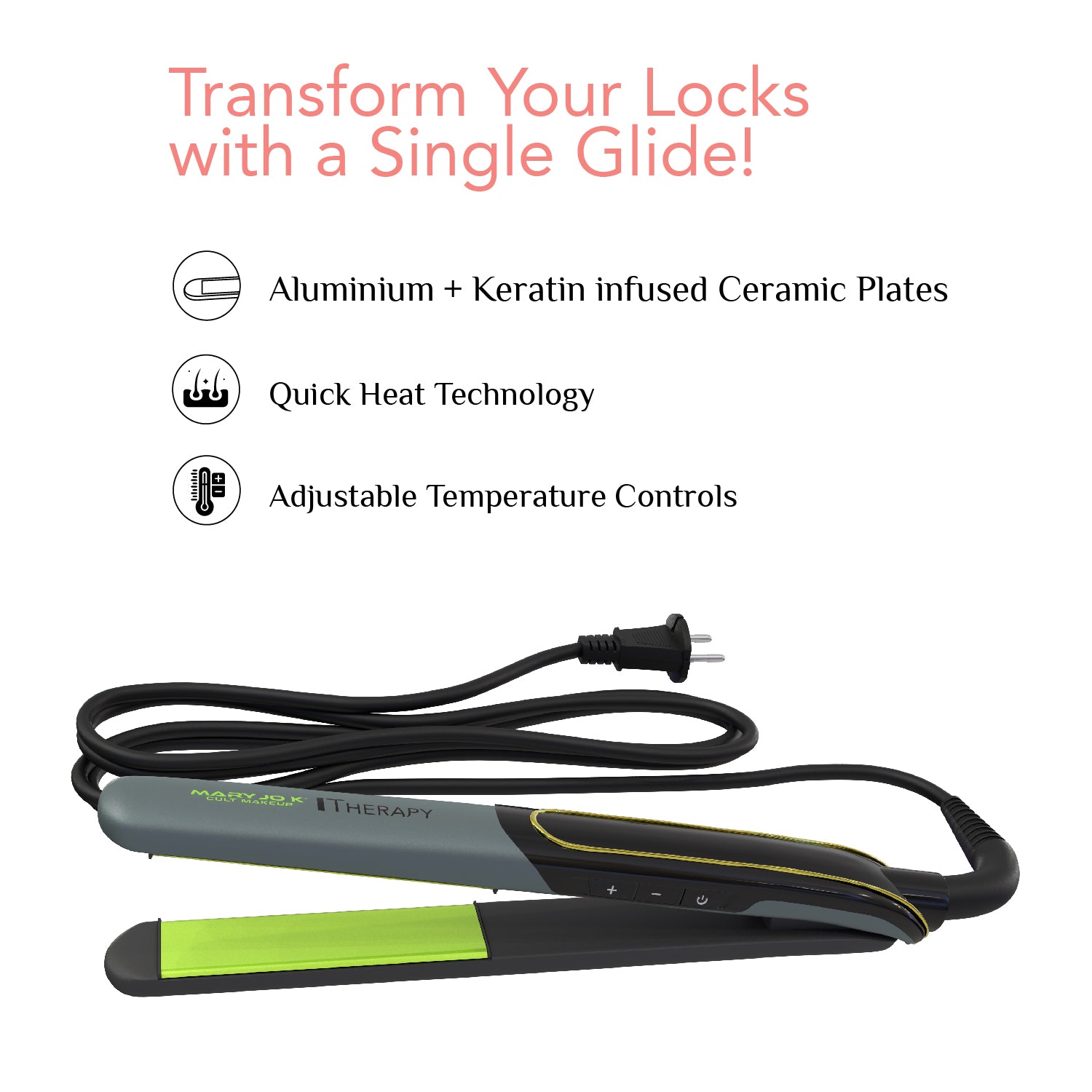 Smoothing Iron Hair Straightener CE