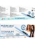 Titanium Pro Ceramic Super Hard Plate Straightener- L 25mm CE