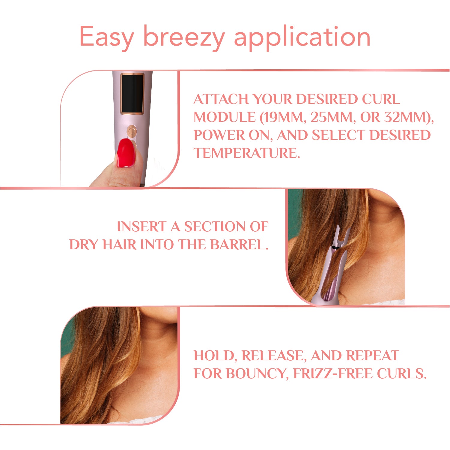 MJK Automatic Curling Iron