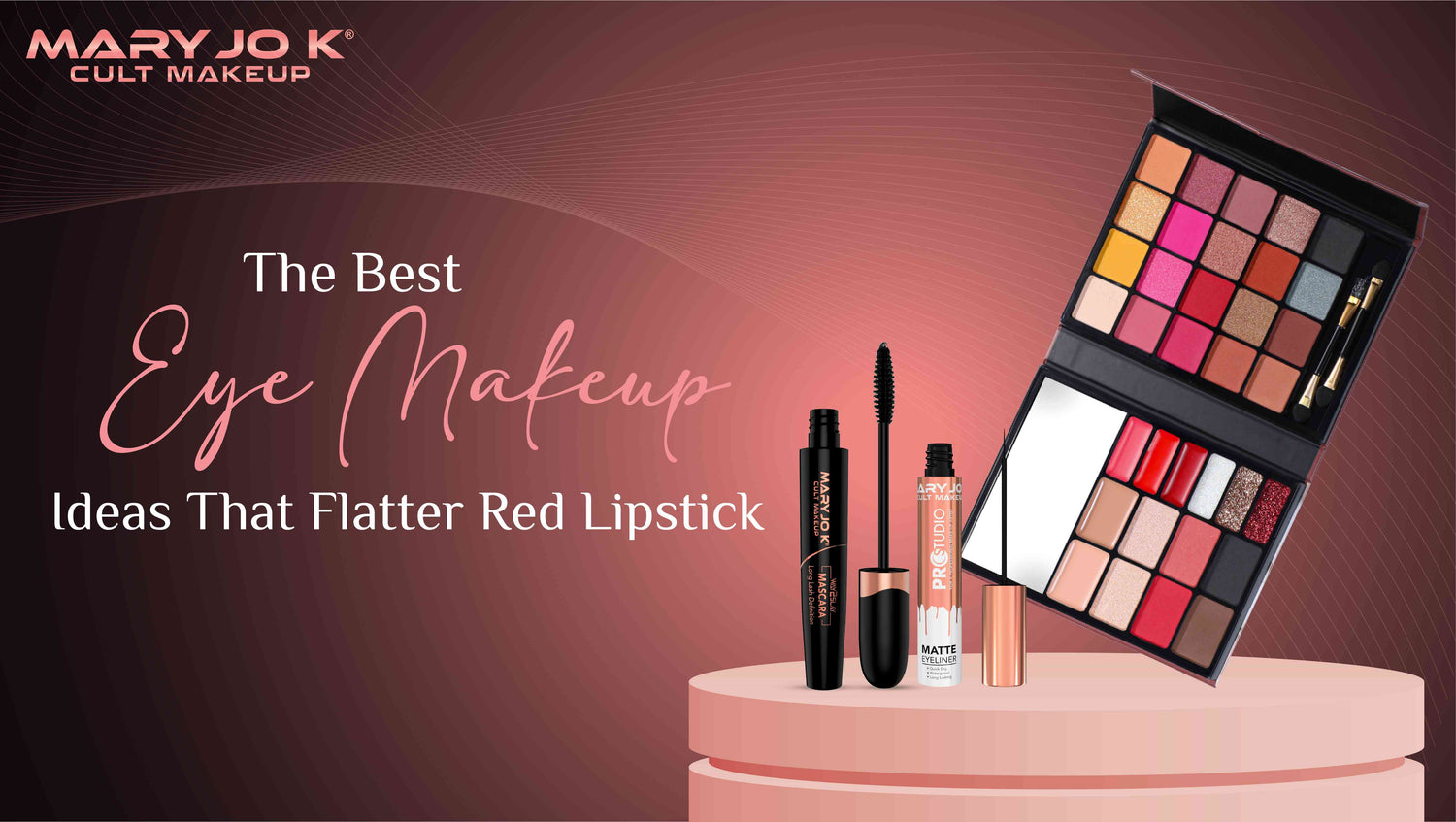 The Best Eye Makeup Ideas That Flatter Red Lipstick (2025)