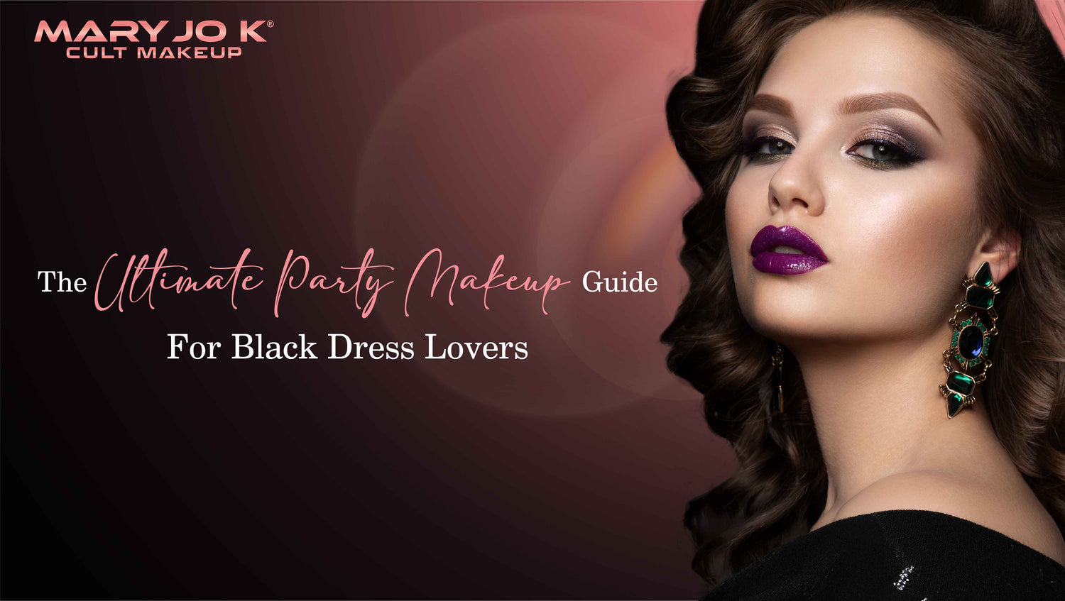 best makeup for a black dress Black Dress Outfit Ideas and Makeup Looks for a Glamorous Look