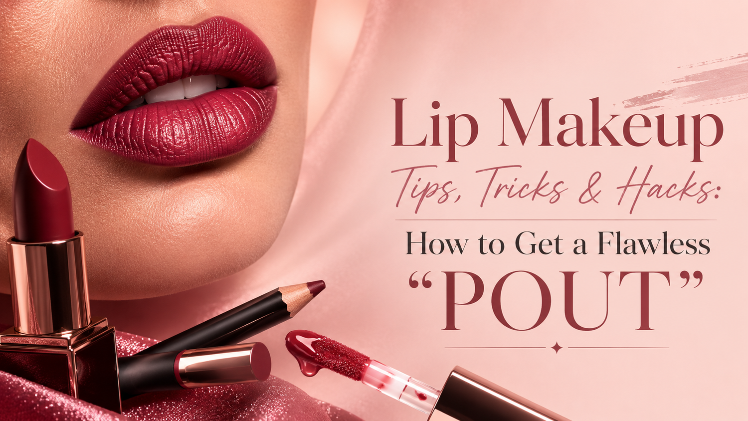 Lip Makeup Tips, Tricks & Hacks: How to Get a Flawless “POUT”