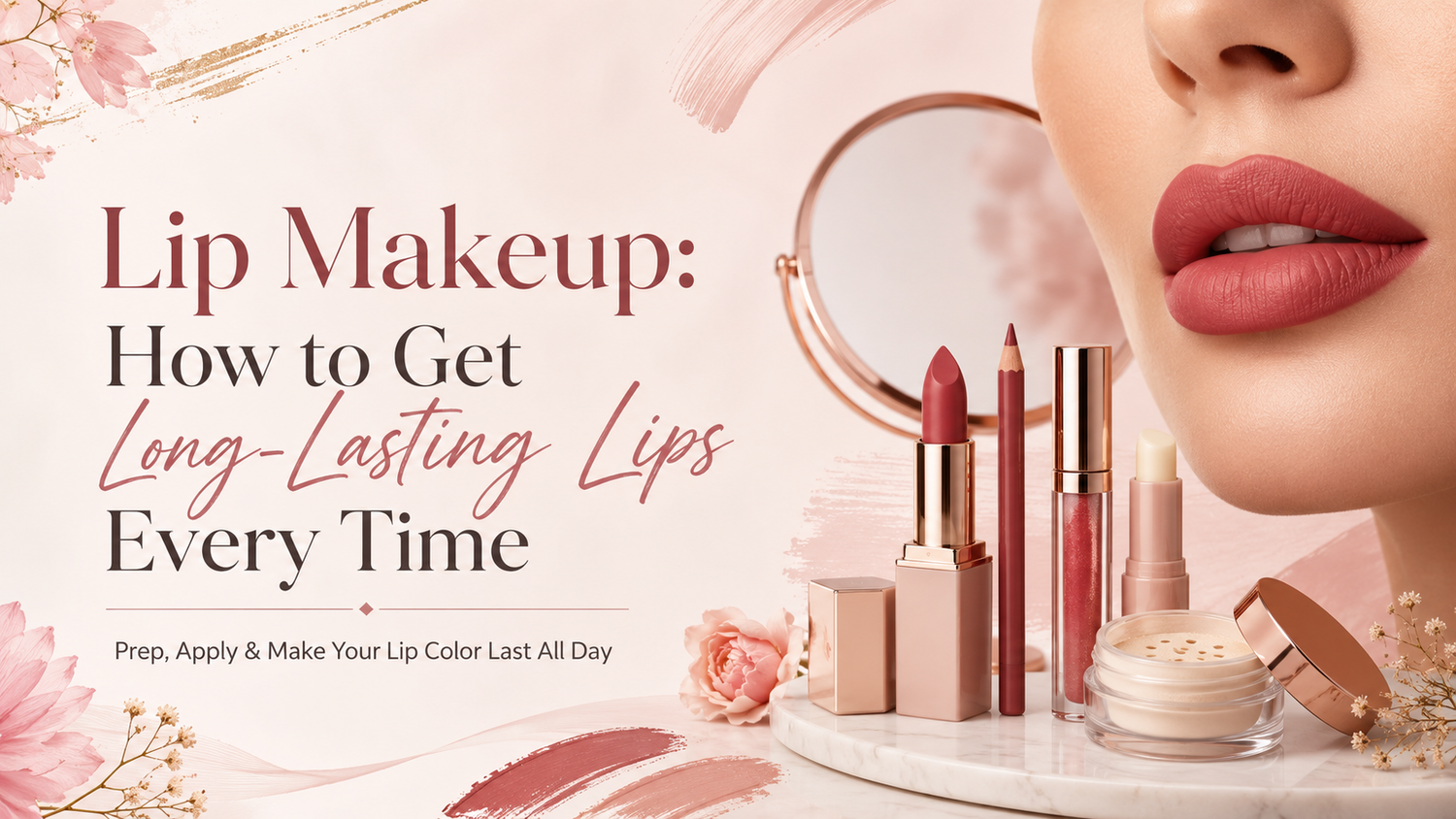 Lip Makeup: How to Get Long-Lasting Lips Every Time
