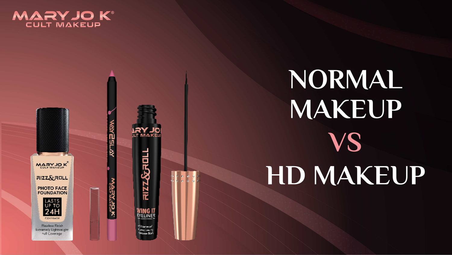 HD Makeup vs Normal Makeup