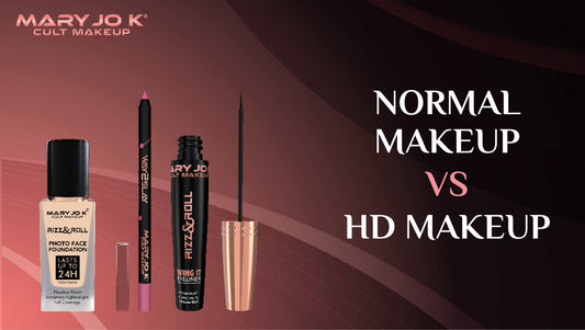 HD Makeup vs Normal Makeup
