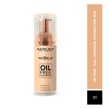 Oil Free - Full Coverage Foundation W2S