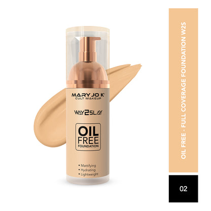 Oil Free - Full Coverage Foundation W2S