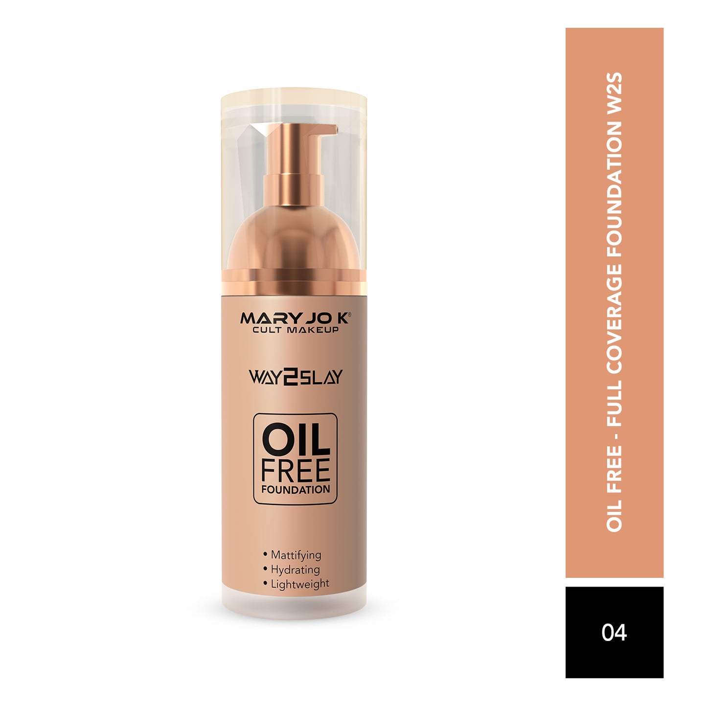 Oil Free - Full Coverage Foundation W2S