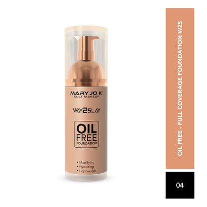 Oil Free - Full Coverage Foundation W2S