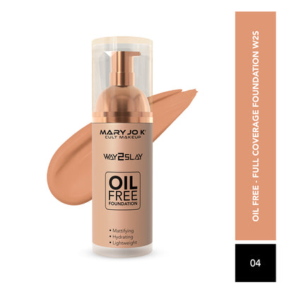 Oil Free - Full Coverage Foundation W2S