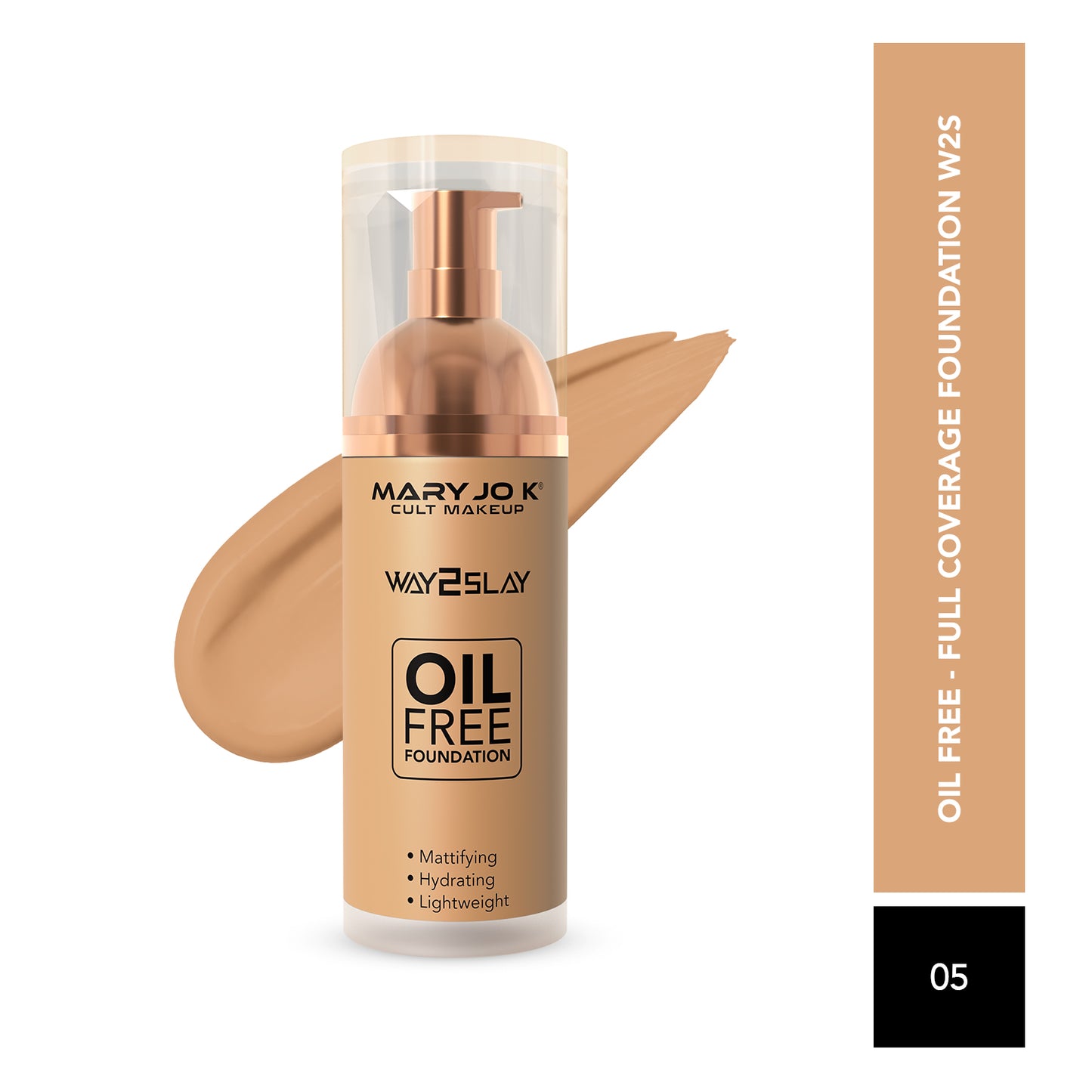 Oil Free - Full Coverage Foundation W2S