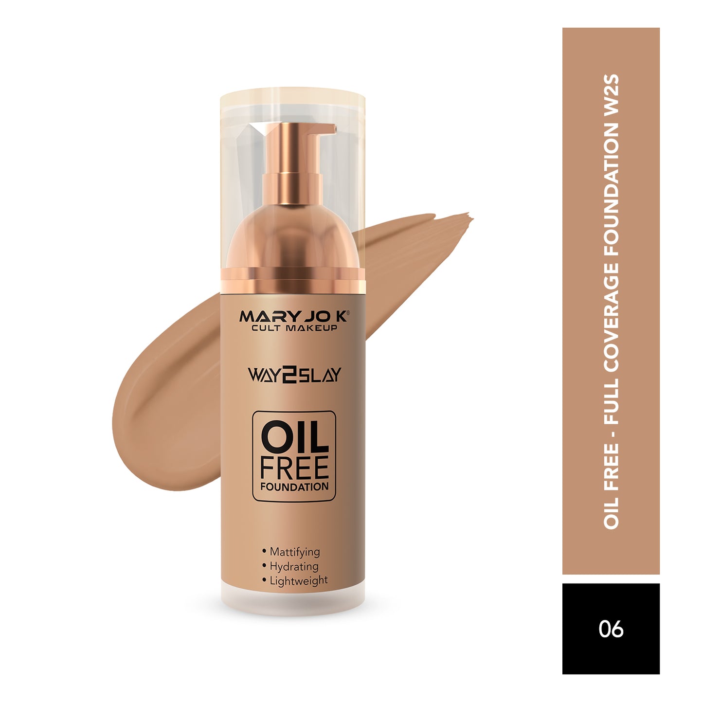 Oil Free - Full Coverage Foundation W2S