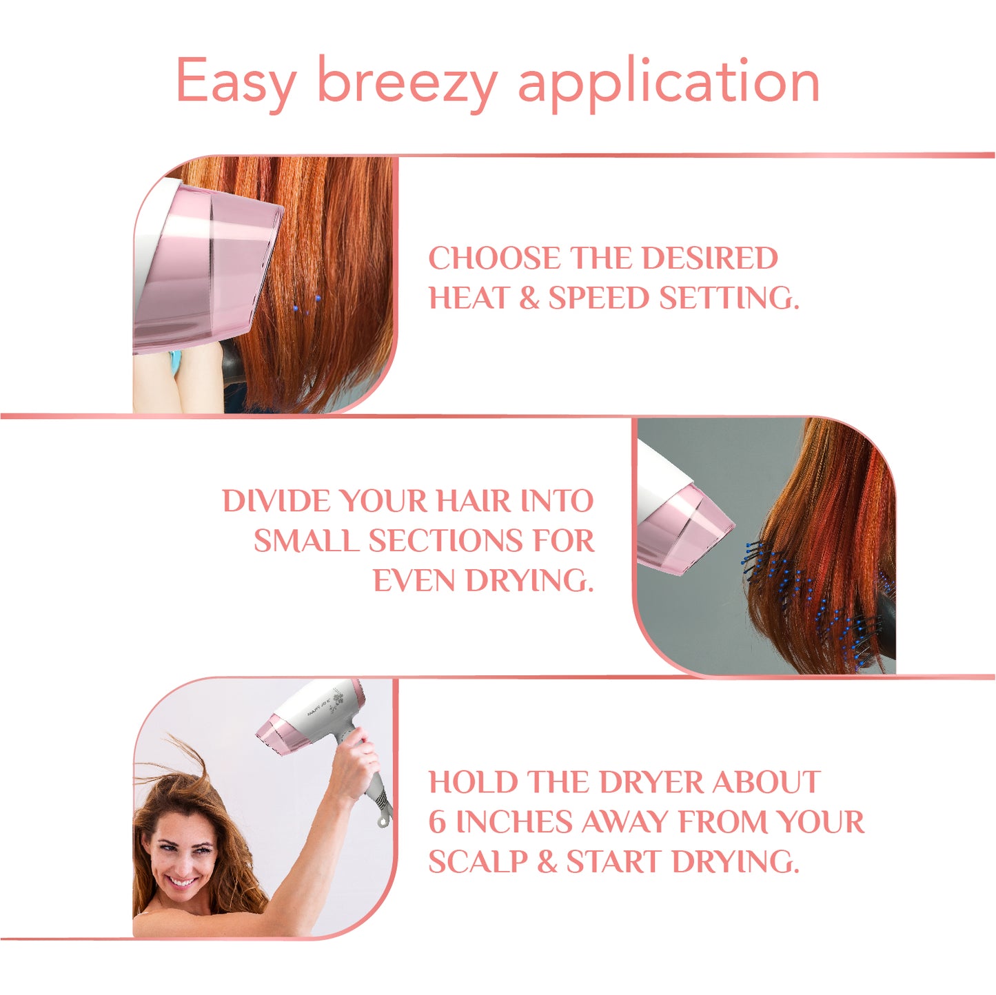 1600 W Hair Dryer CE