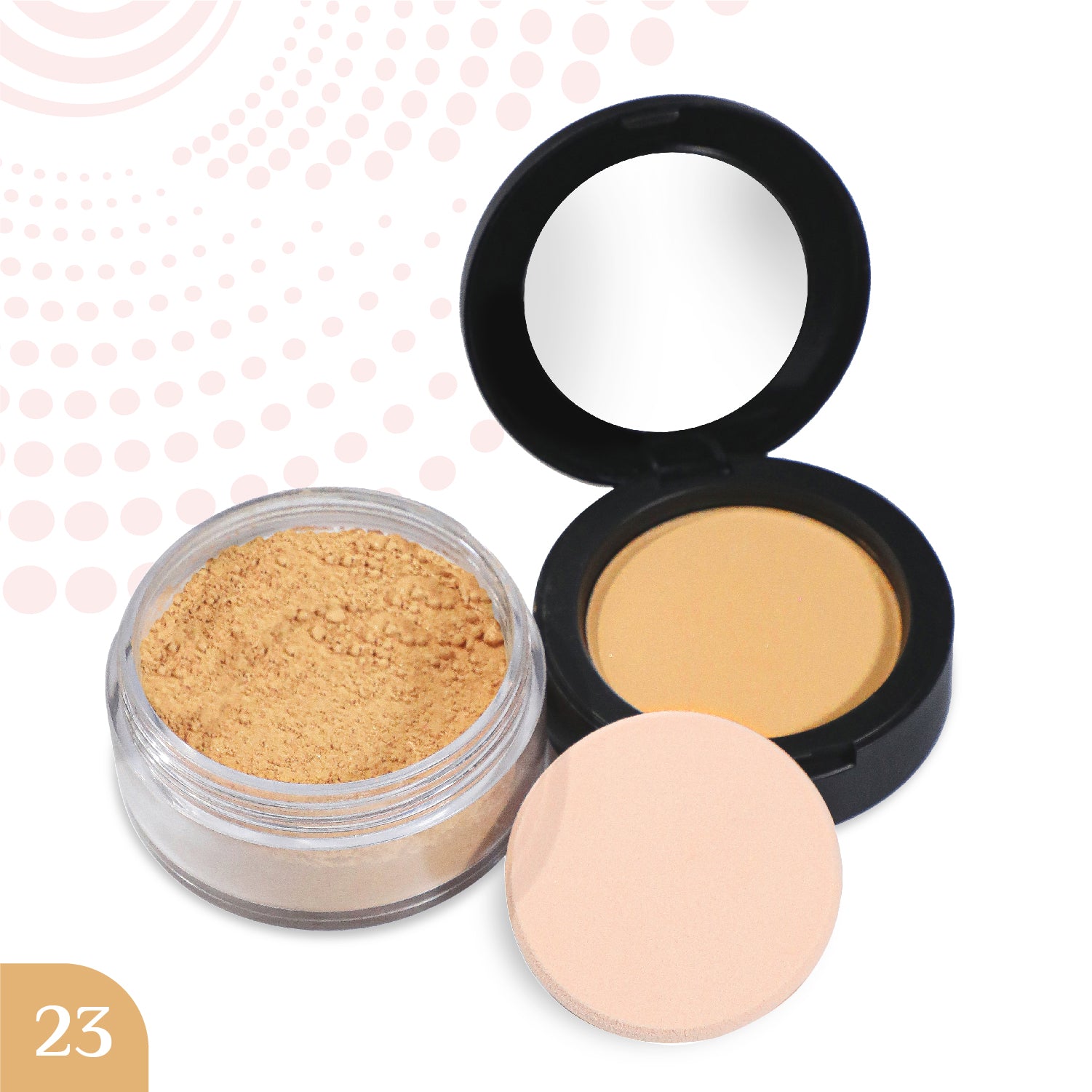 2 in 1 Powder cake &amp; Loose Powder