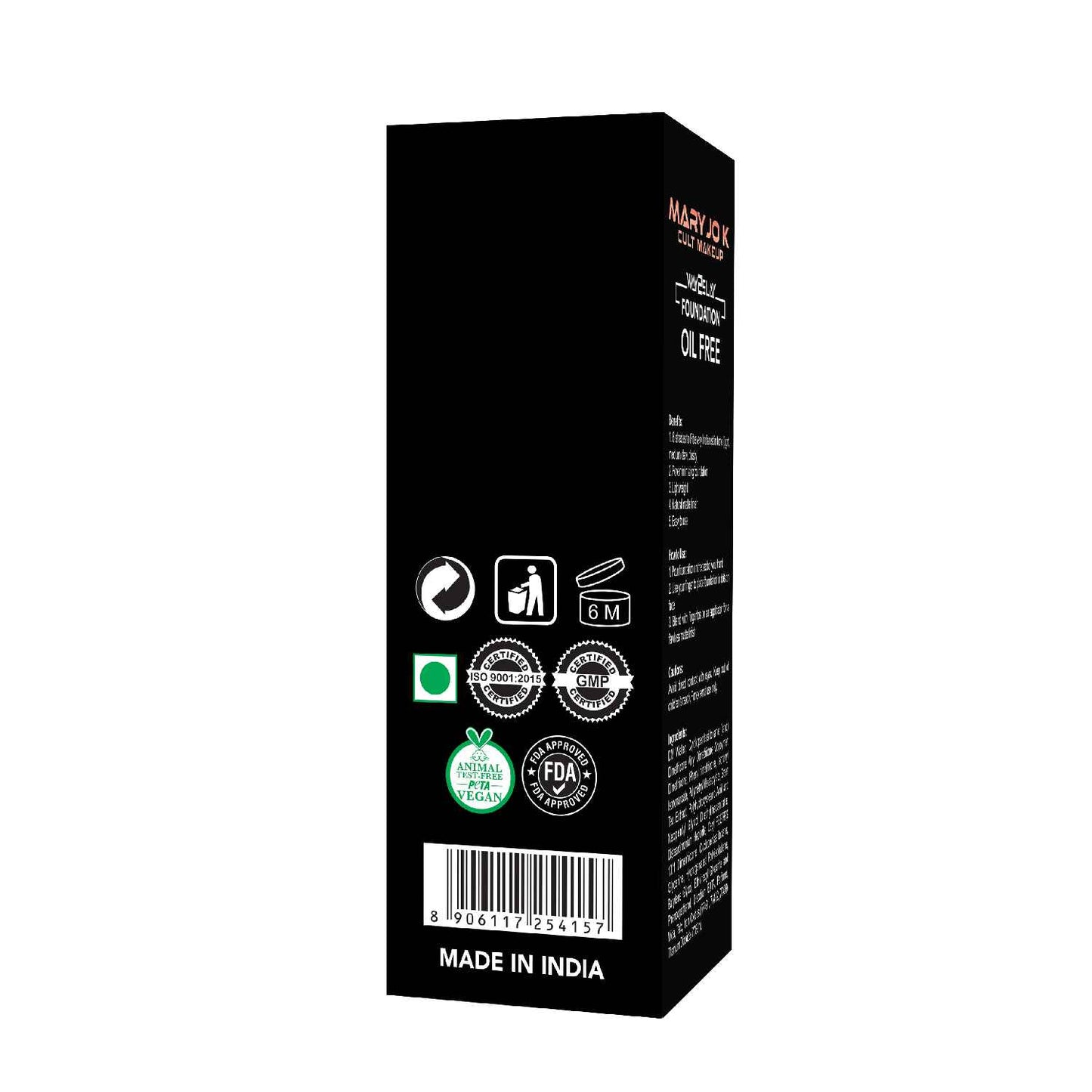 Oil Free - Full Coverage Foundation W2S