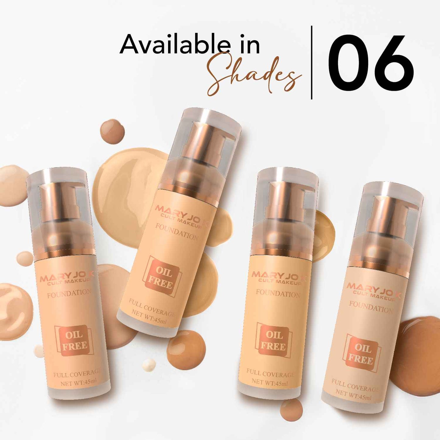 Oil Free - Full Coverage Foundation W2S