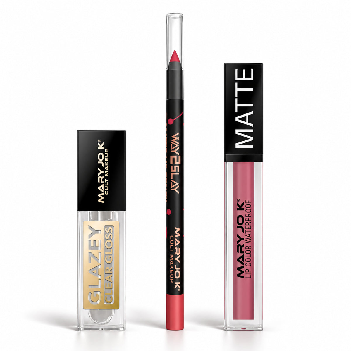 3 Step Custom Lip Stack — Matte Colour Edition