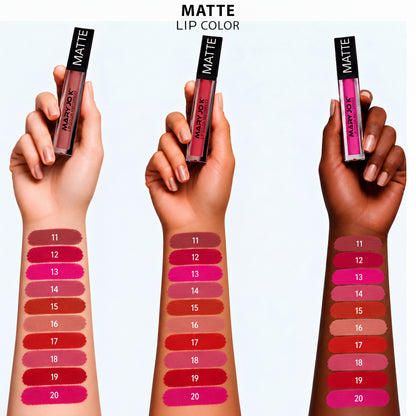 3 Step Custom Lip Stack — Matte Colour Edition