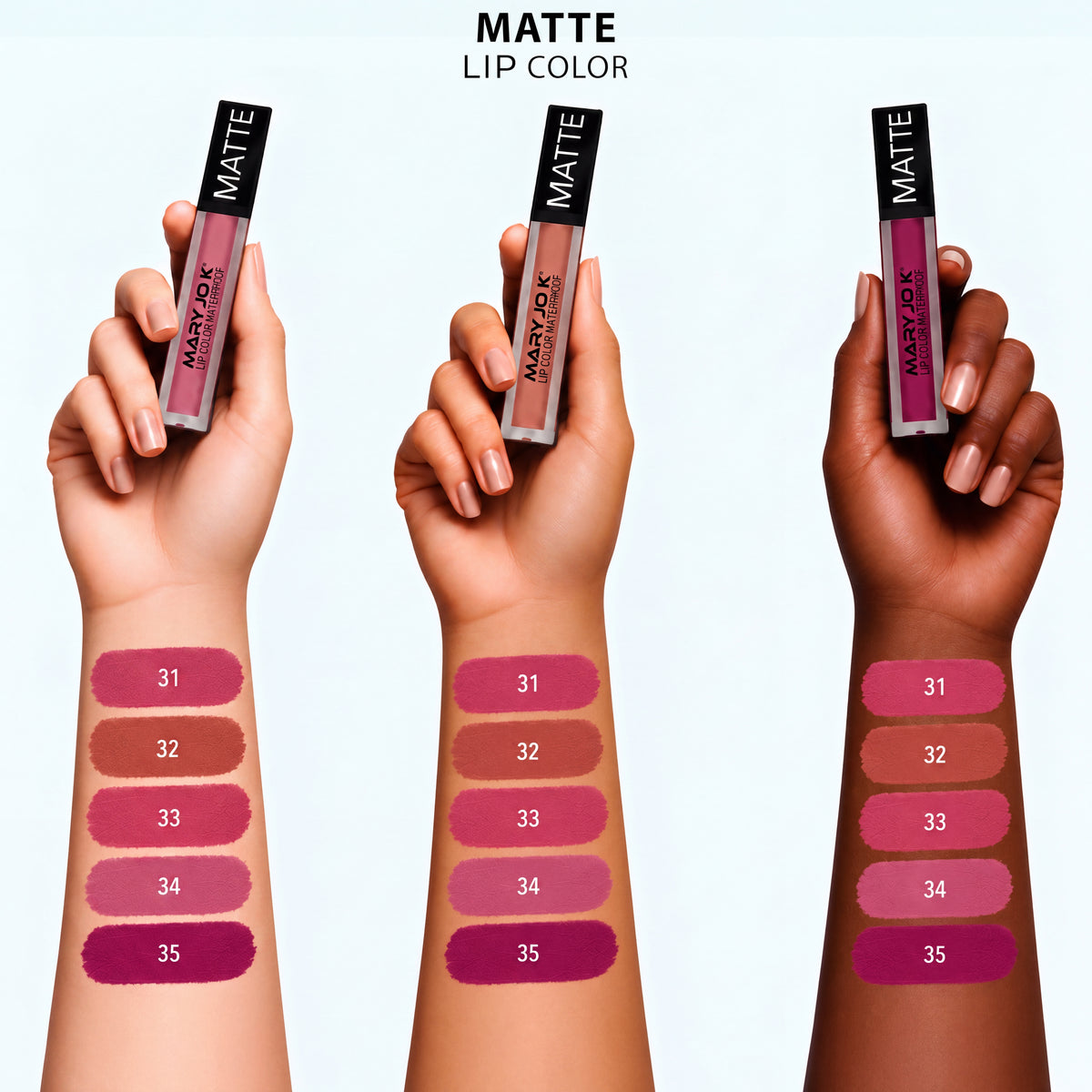 3 Step Custom Lip Stack — Matte Colour Edition