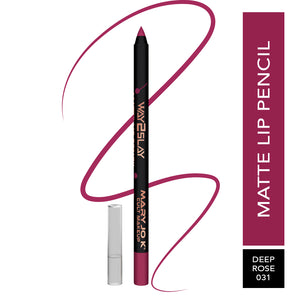 Matte Lip Pencil -  031 - DEEP ROSE