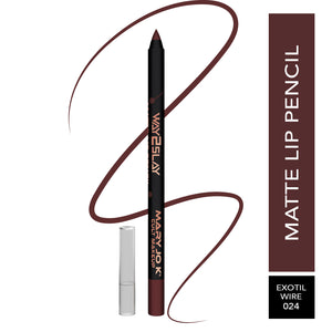 Matte Lip Pencil -  024 - EXOTIL WIRE