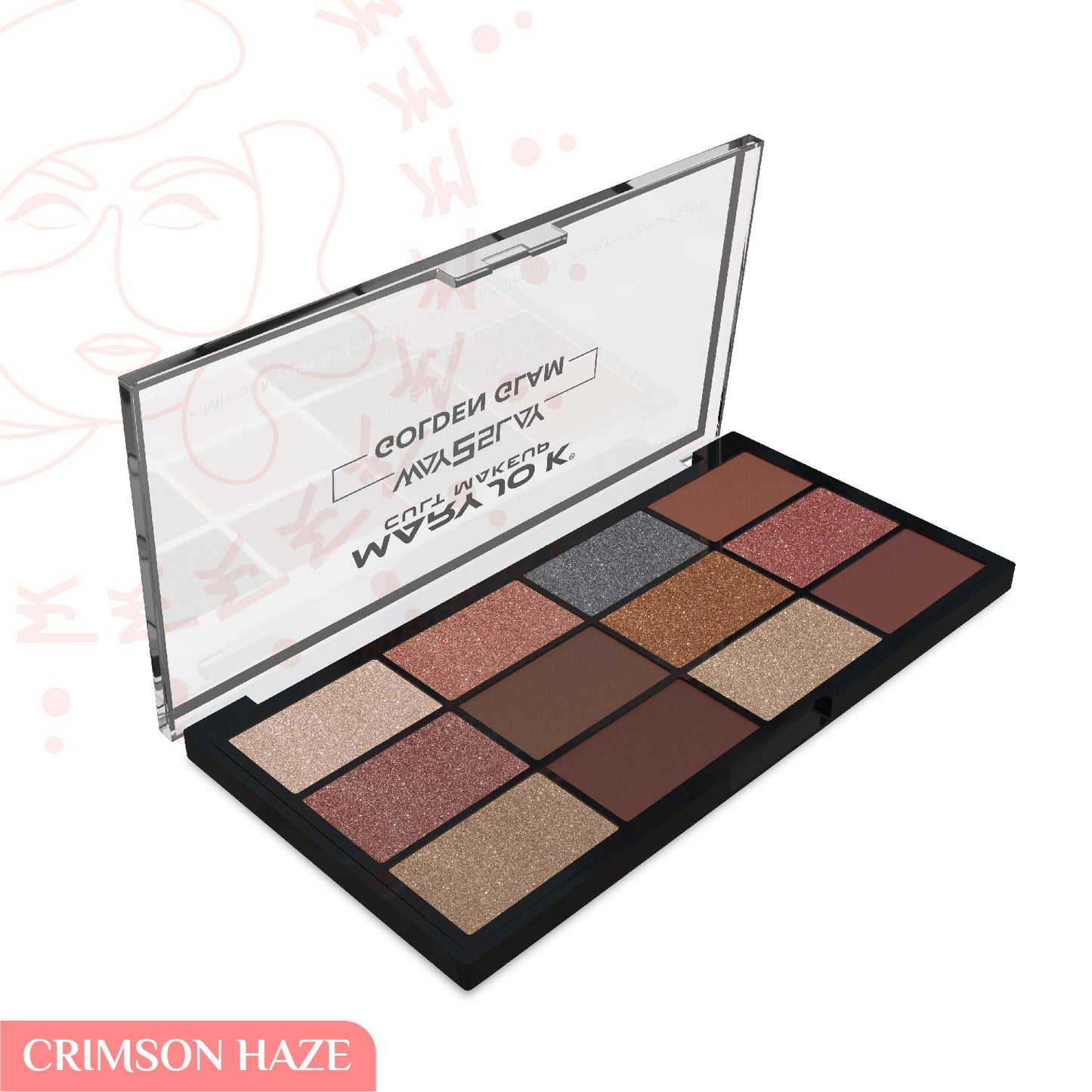 Golden Glam Eyeshadow Palette