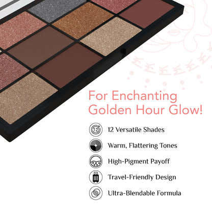 Golden Glam Eyeshadow Palette