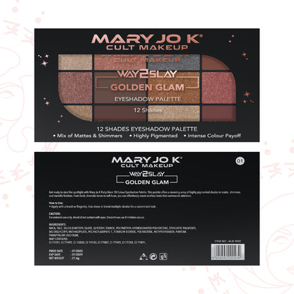 Golden Glam Eyeshadow Palette