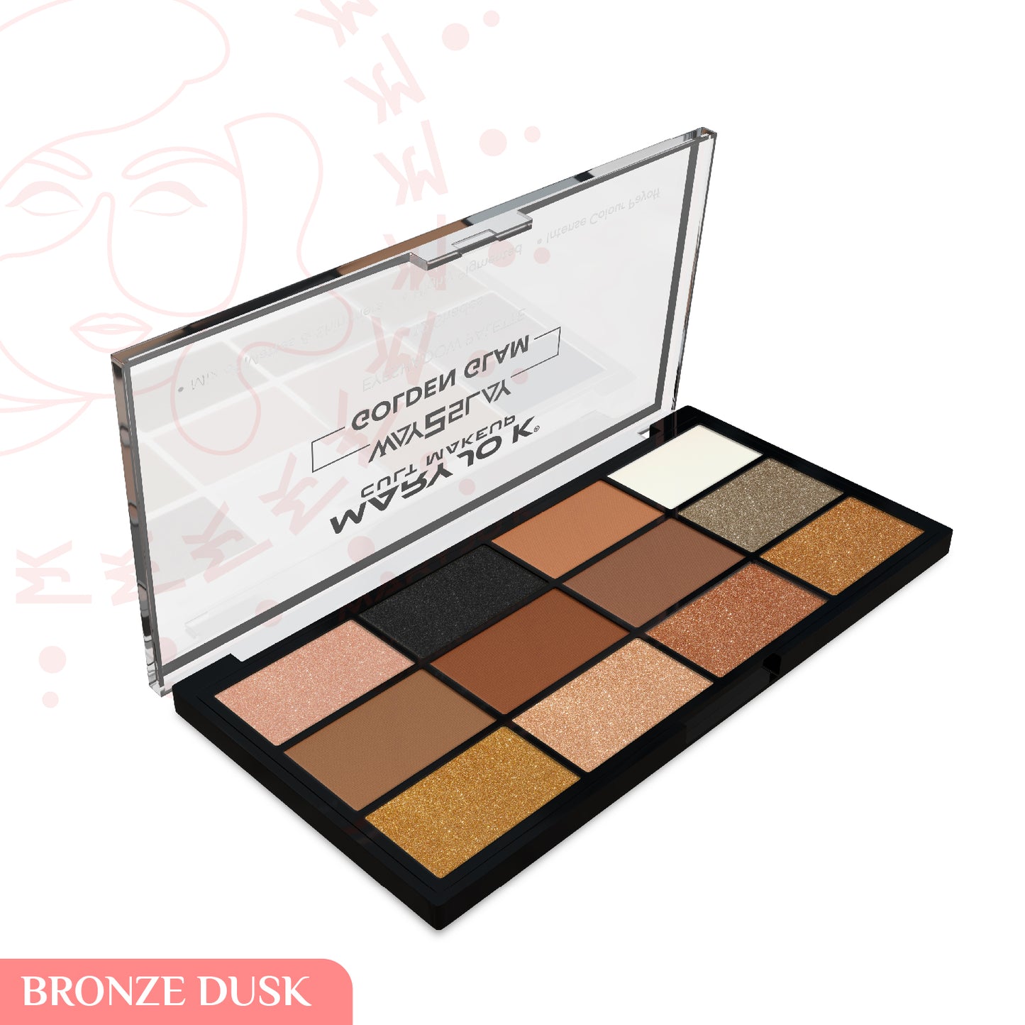 Golden Glam Eyeshadow Palette