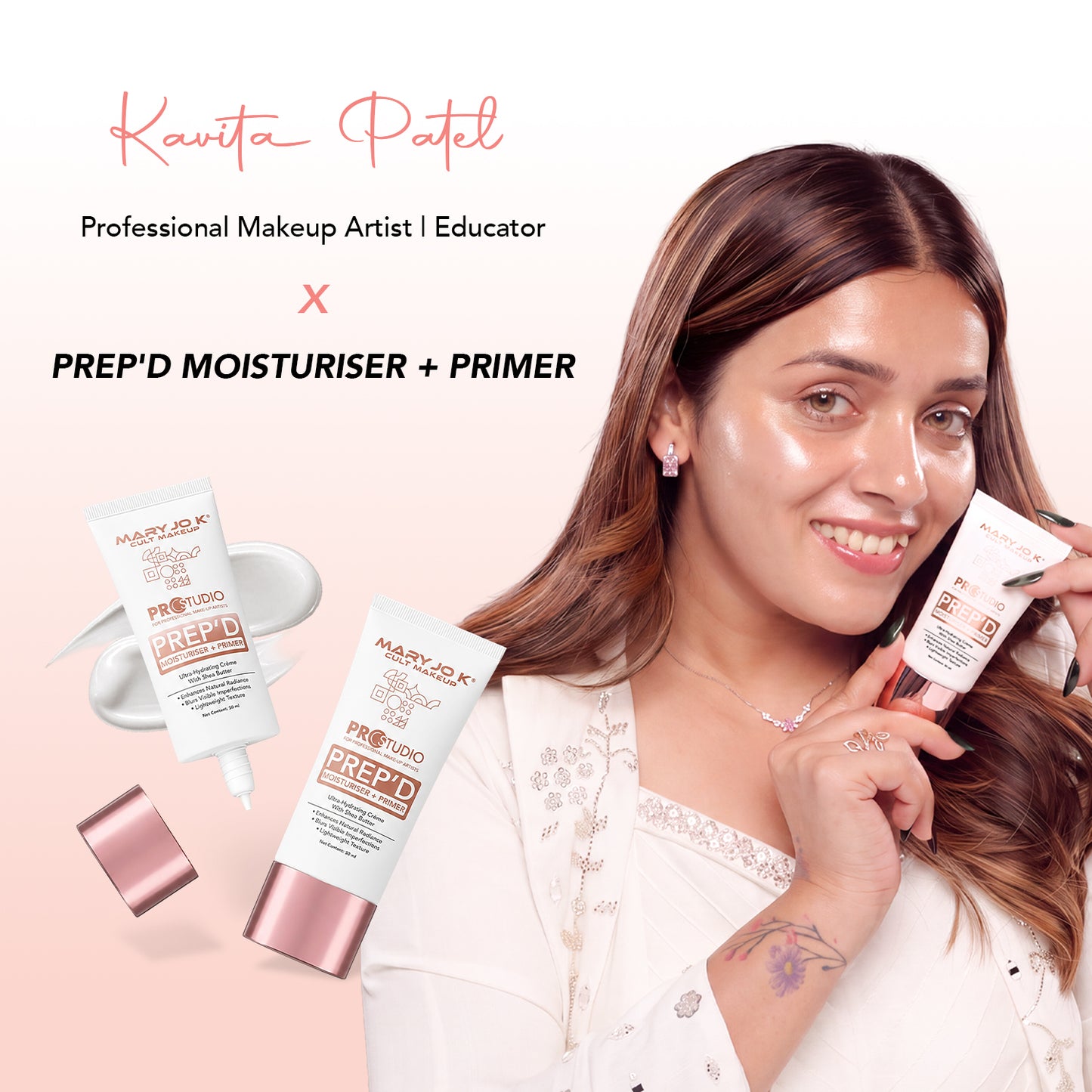 Prep'd Moisturiser & Primer