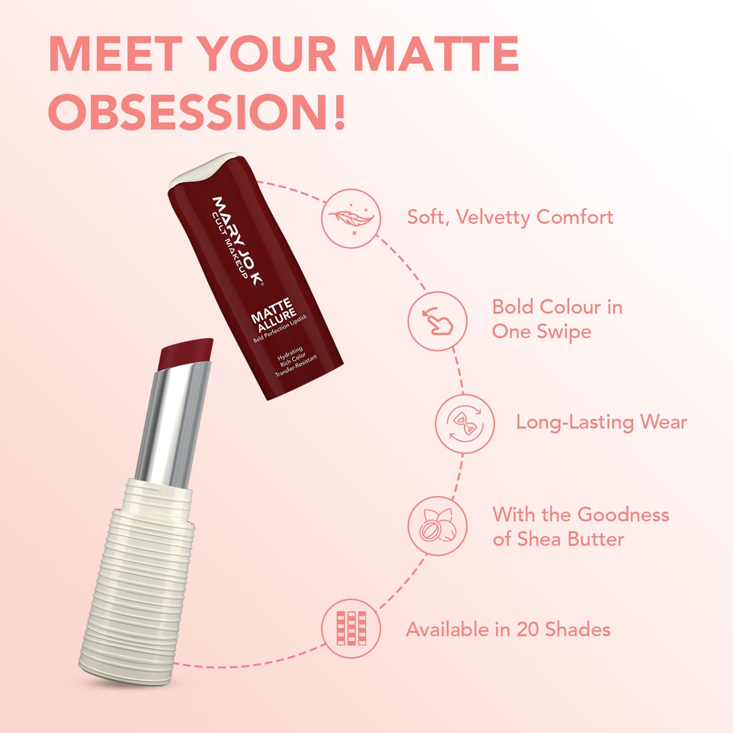 Matte Allure Lipstick