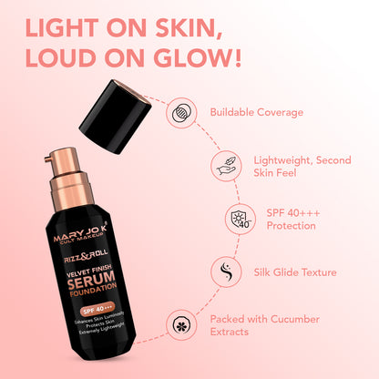 Velvet Finish Serum Foundation