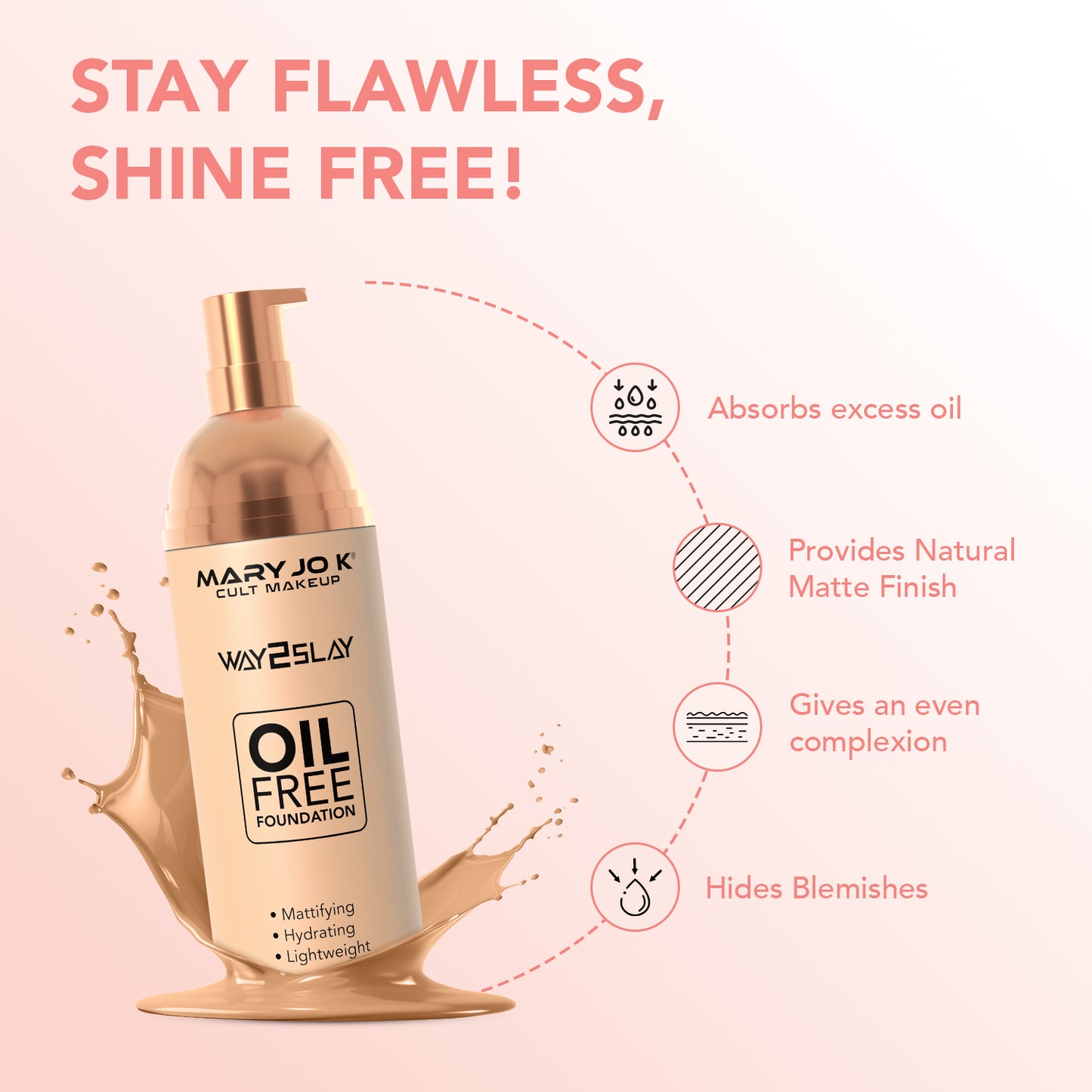 Oil Free - Full Coverage Foundation W2S