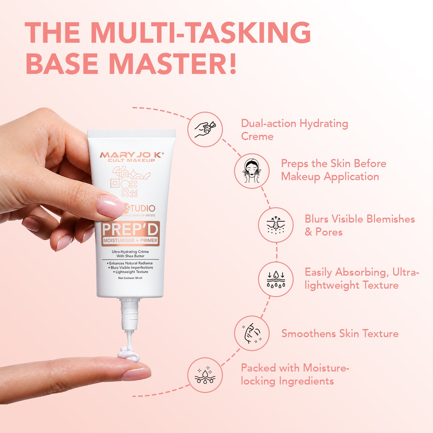 Prep'd Moisturiser & Primer