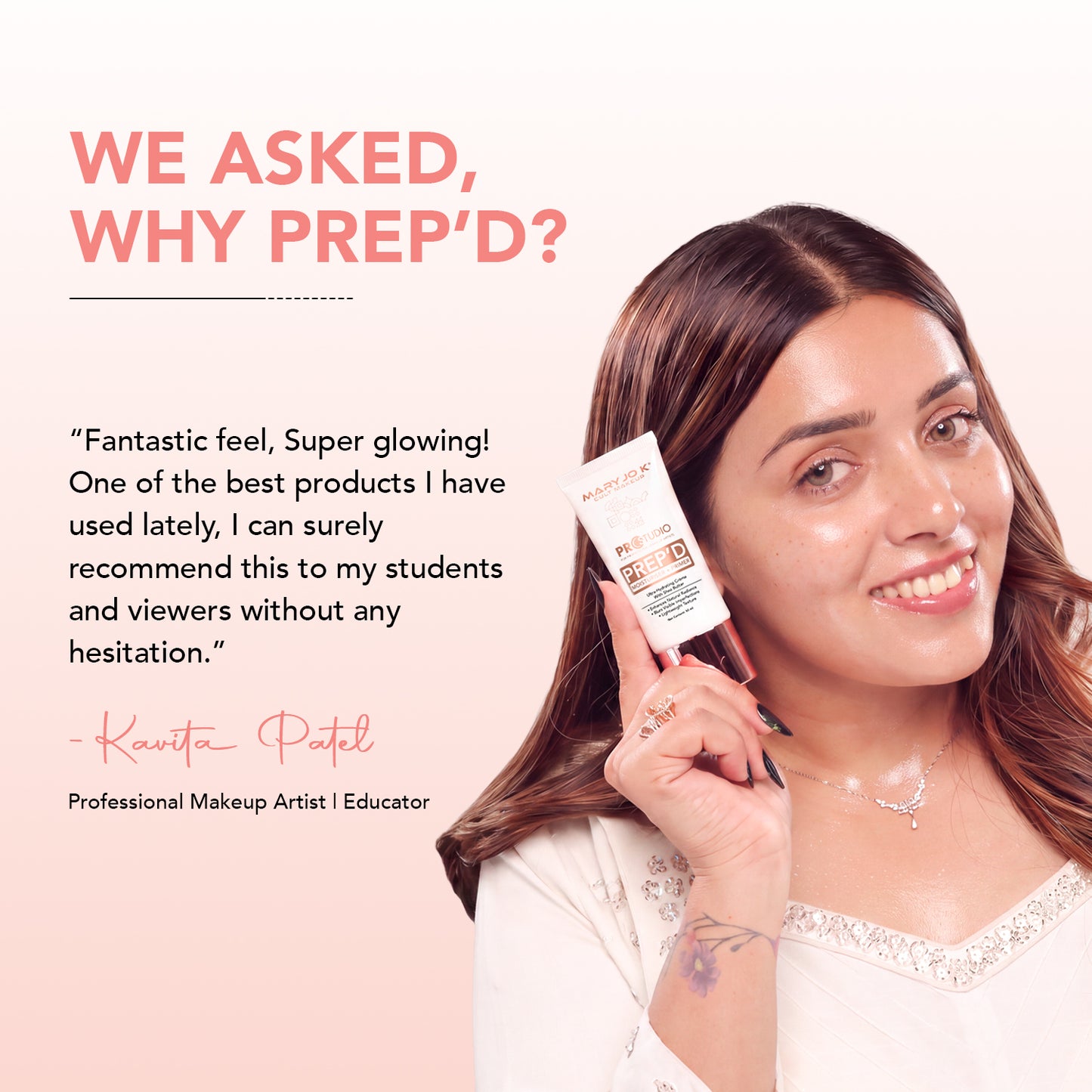 Prep'd Moisturiser & Primer