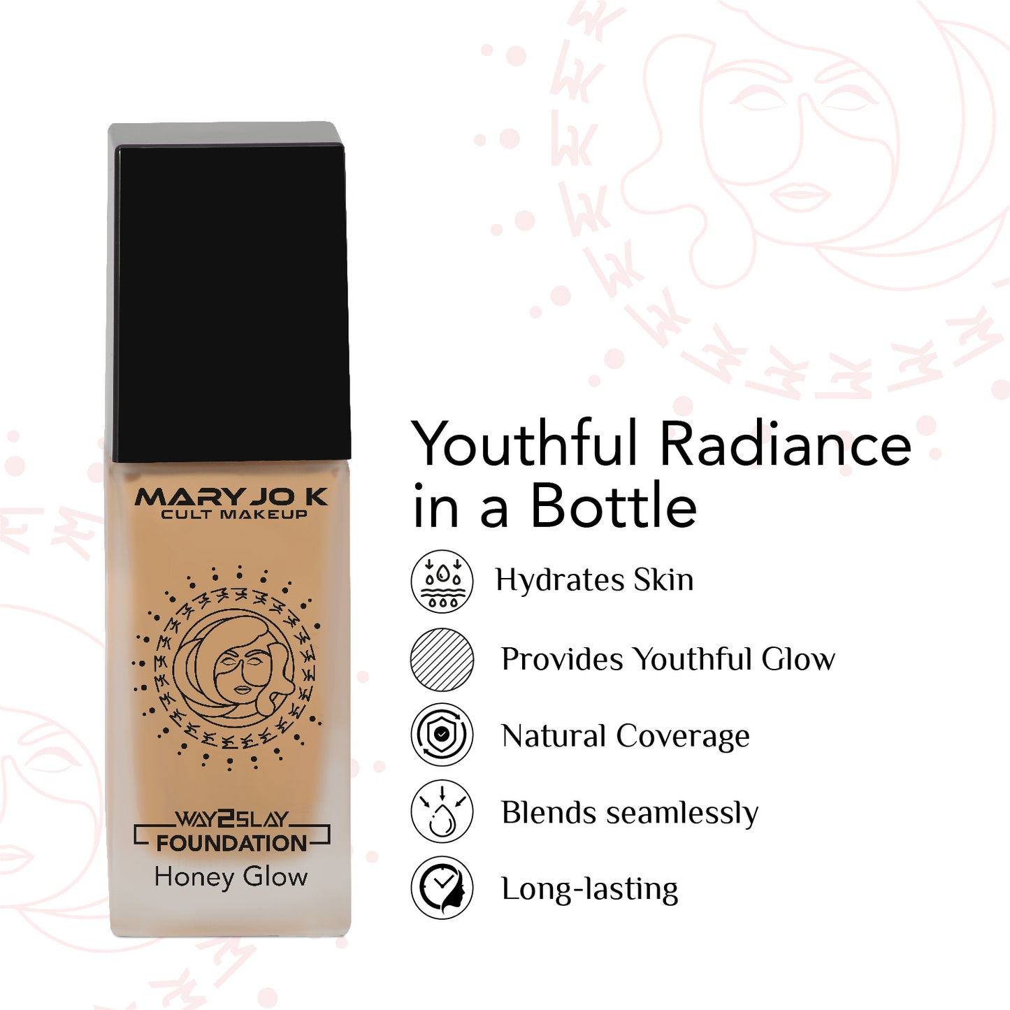 Honey Glow Foundation W2S