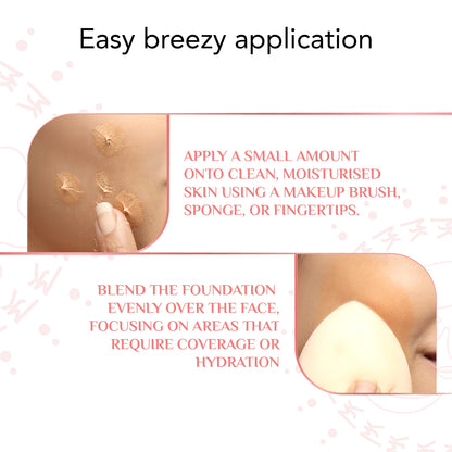 Honey Glow Foundation W2S