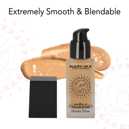 Honey Glow Foundation W2S