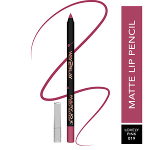 Matte Lip Pencil -  019 - LOVELY PINK