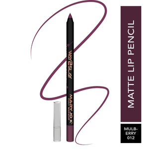 Matte Lip Pencil -  012 - MULBERRY