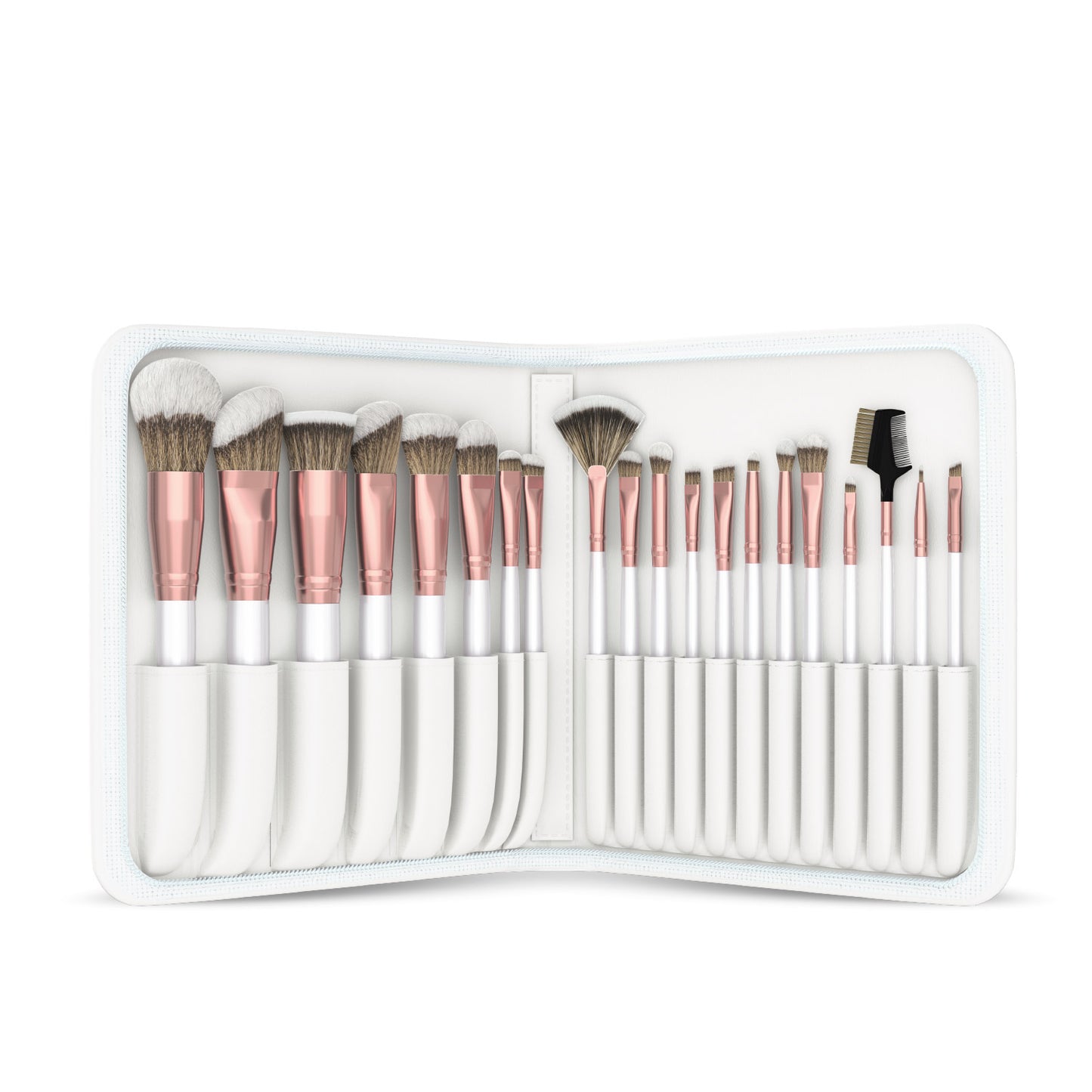 Masterstroke 20 piece Brush Set + Premium Carry Pouch