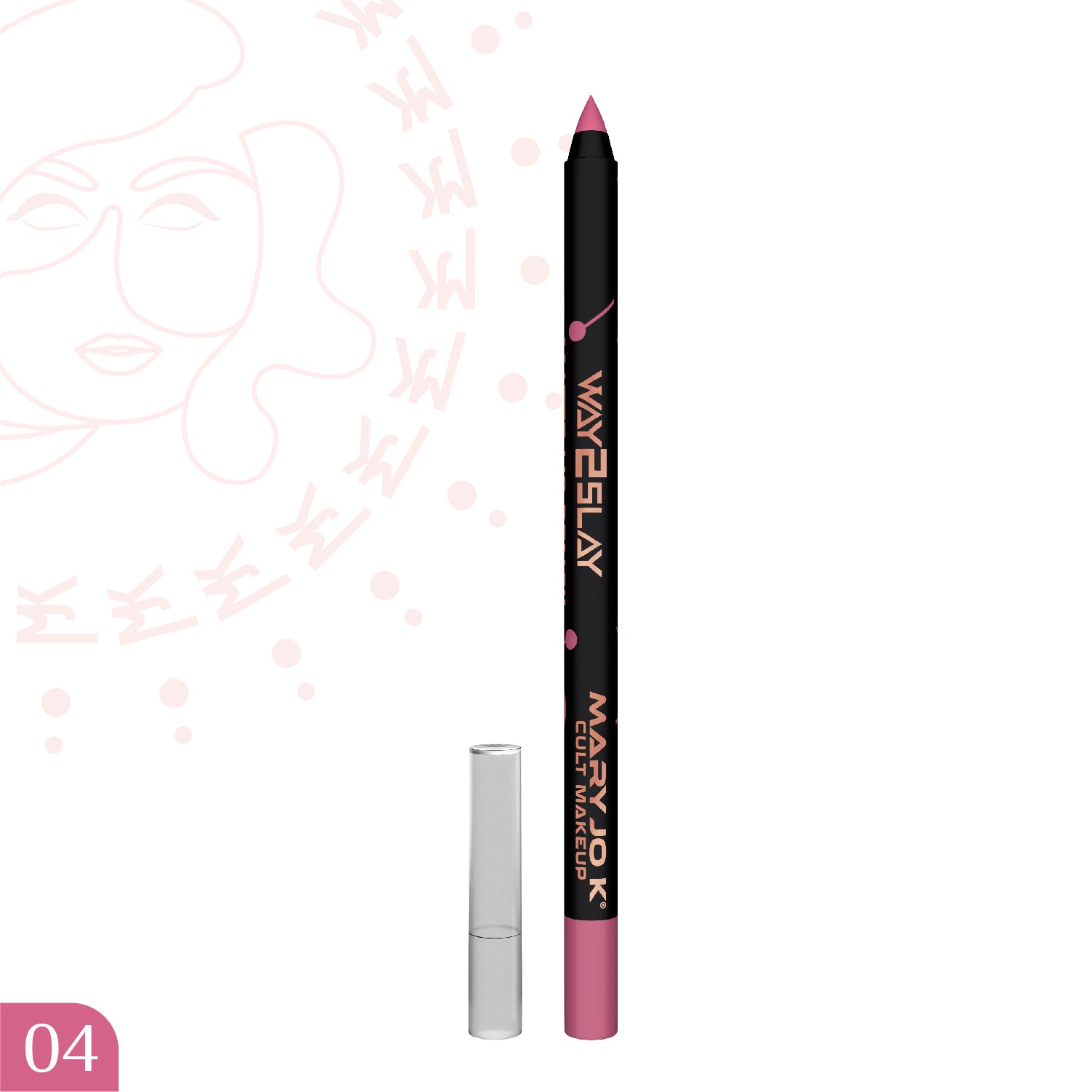 Matte Lip Pencil-H.D Finishing