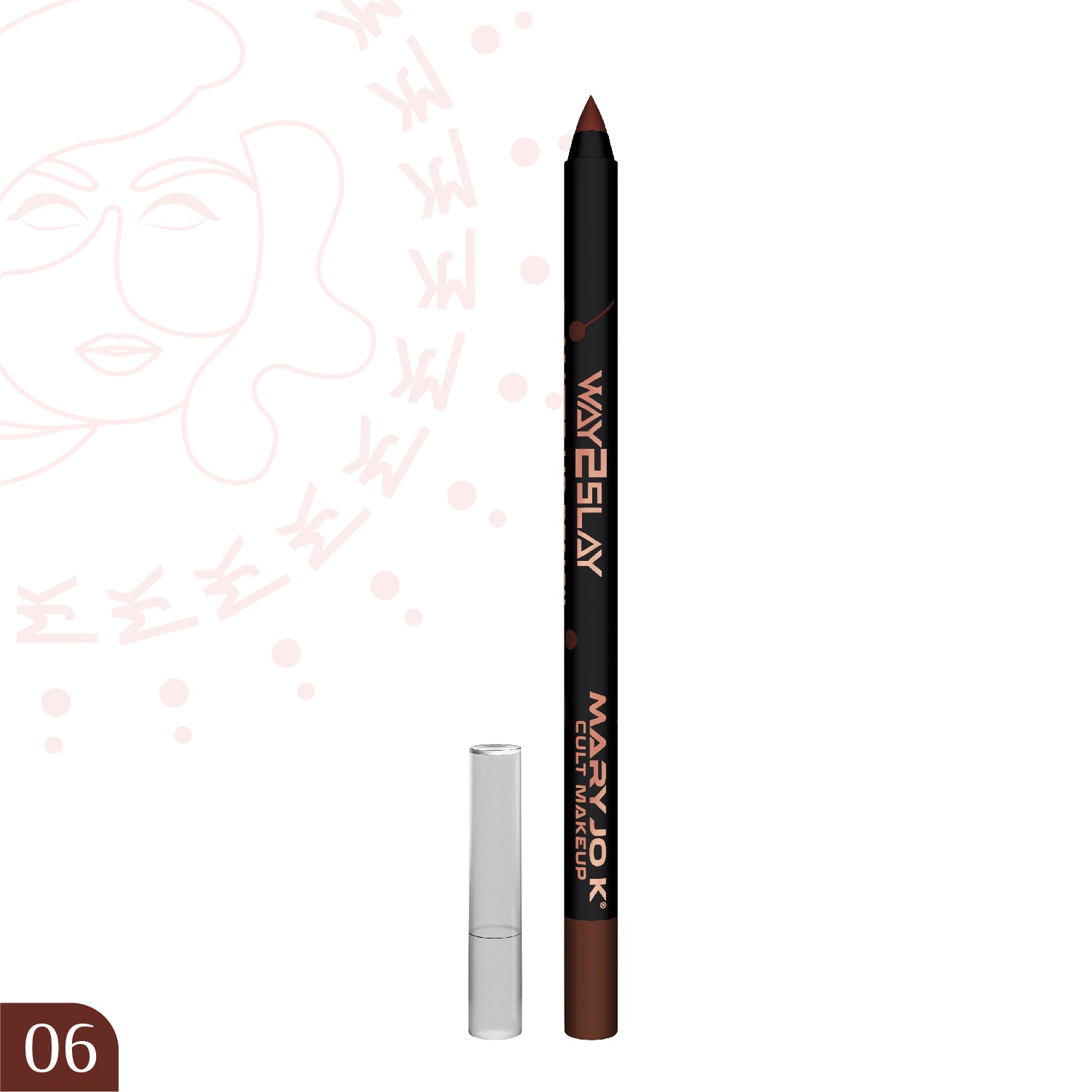 Matte Lip Pencil-H.D Finishing