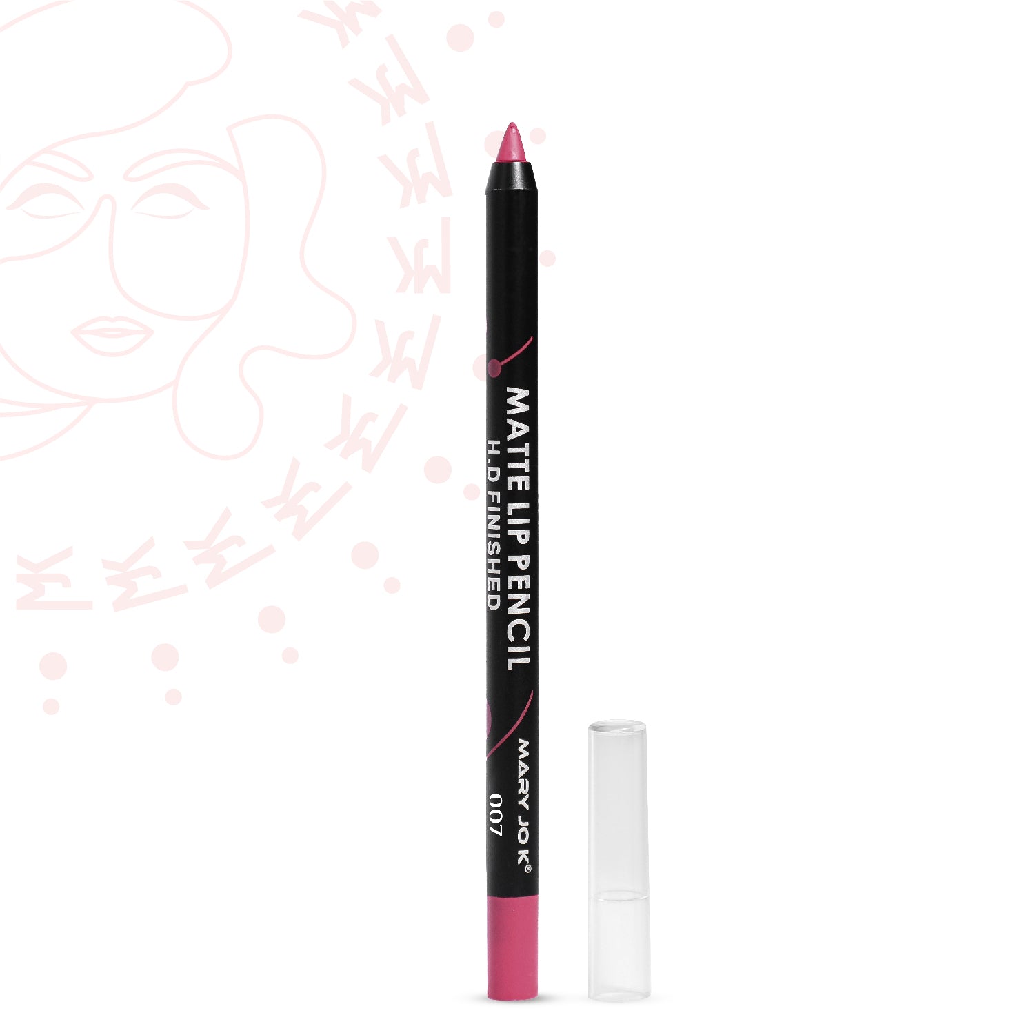 Matte Lip Pencil-H.D Finishing