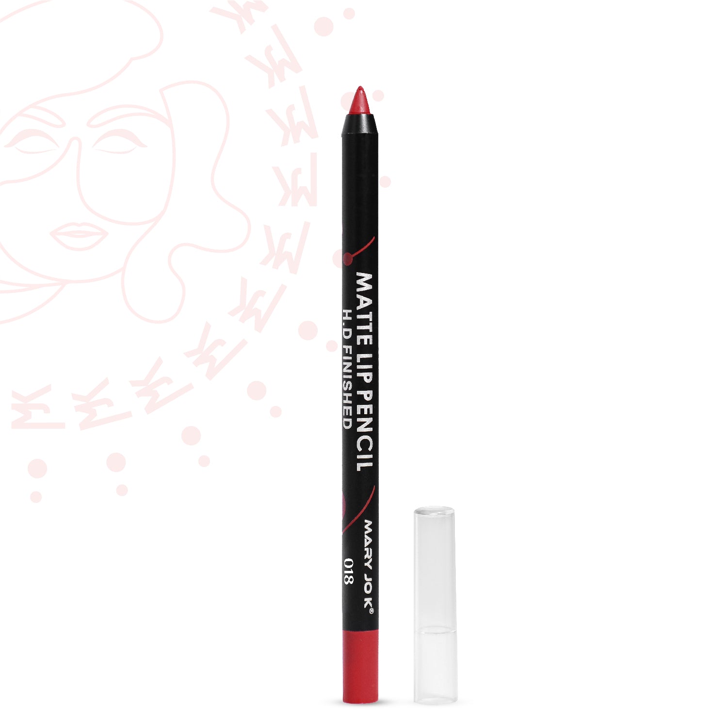 Matte Lip Pencil-H.D Finishing