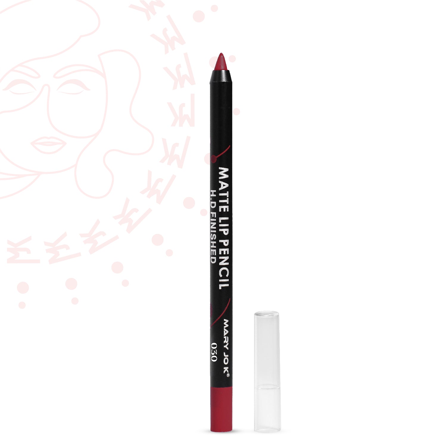 Matte Lip Pencil H.D Finishing Shade No 30