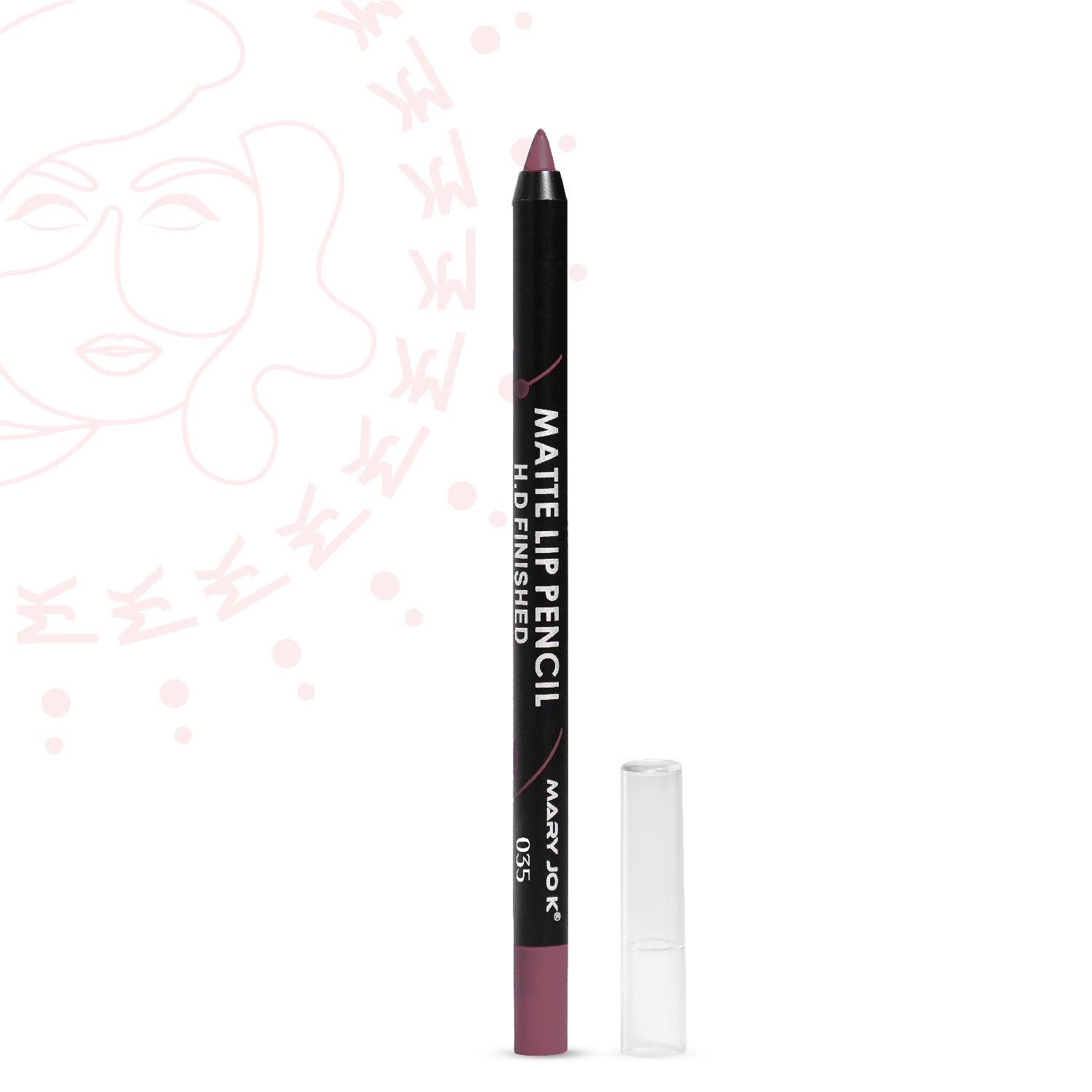 Matte Lip Pencil H.D Finishing Shade No 35