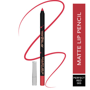 Matte Lip Pencil -  005 - PERFECT RED
